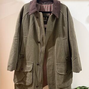Barbour Olive Green Military Field Jacket